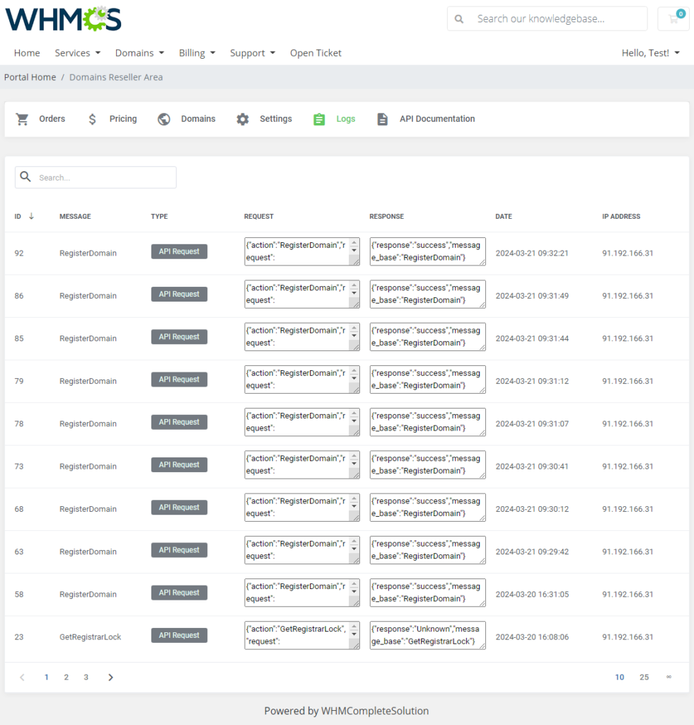 Реселлинг доменов через WHMCS или Blesta